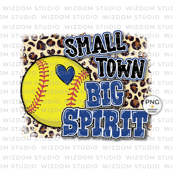 small town big spirit softball