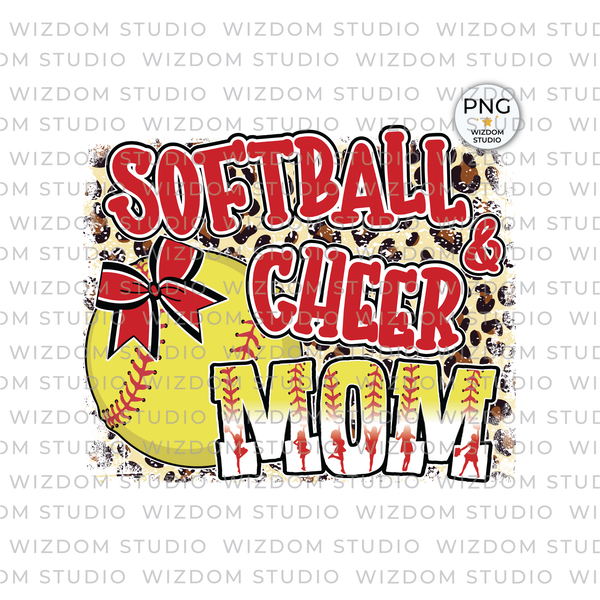softball and cheer mom