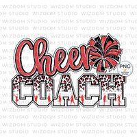 cheer coach sublimation