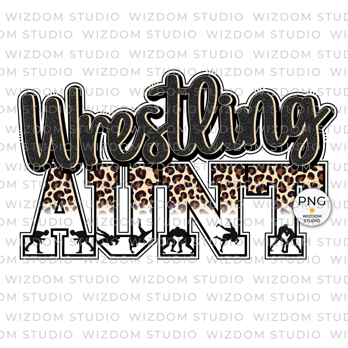 Wrestling Aunt PNG Image – Wizdom Studio