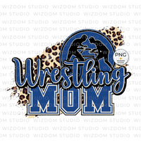 wrestling mom blue