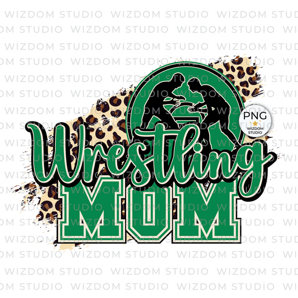 wrestling mom green