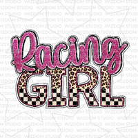 racing girl pink