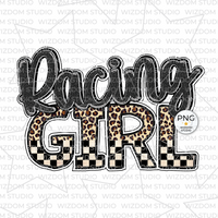 racing girl sublimation