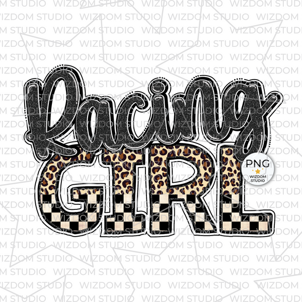 racing girl sublimation