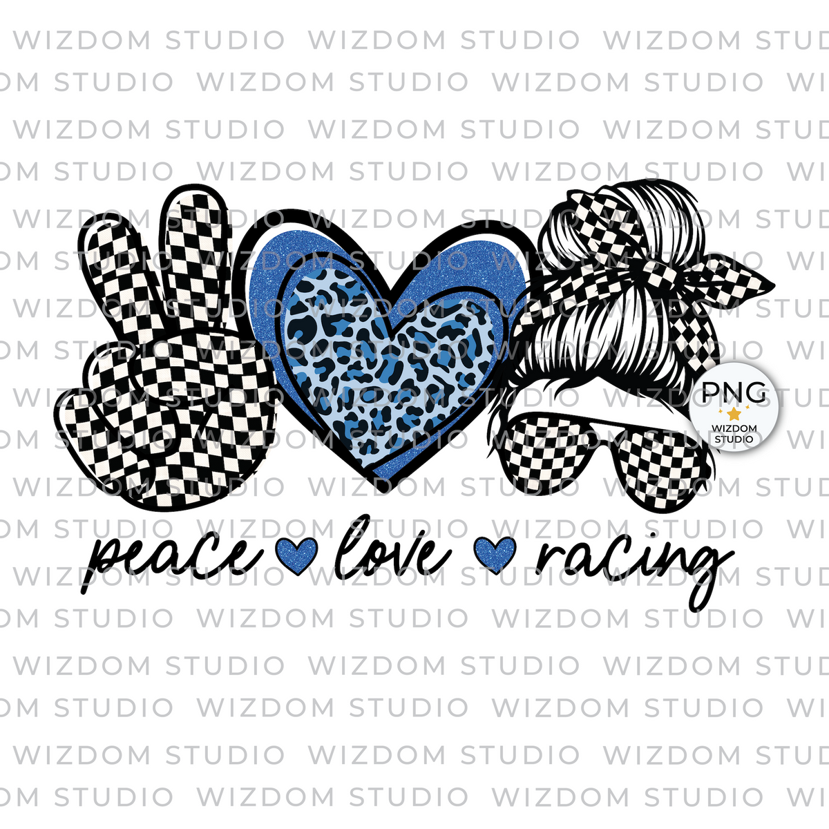 Peace Love Racing Vector Peace Love Racing PNG Image – Wizdom Studio