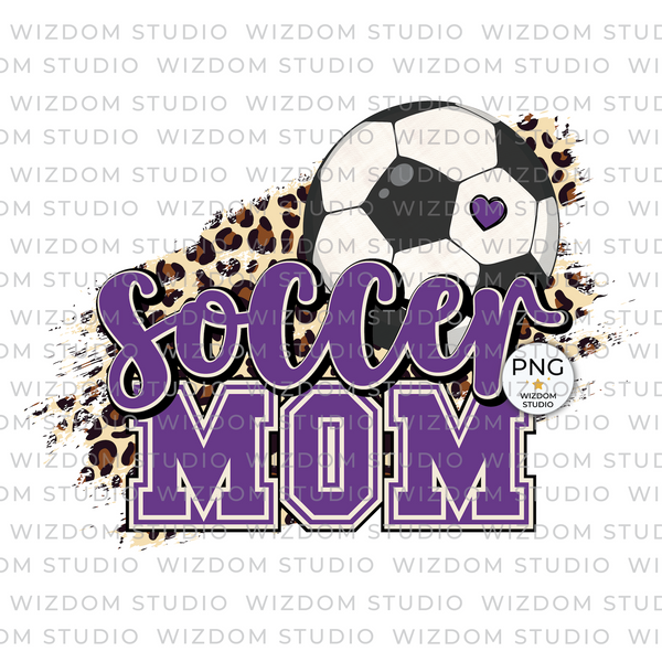 soccer mom purple