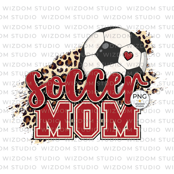 soccer mom red