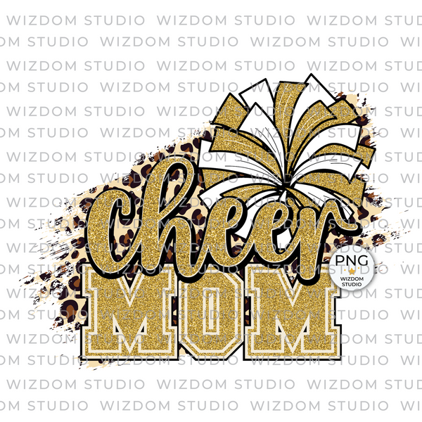 cheer mom gold