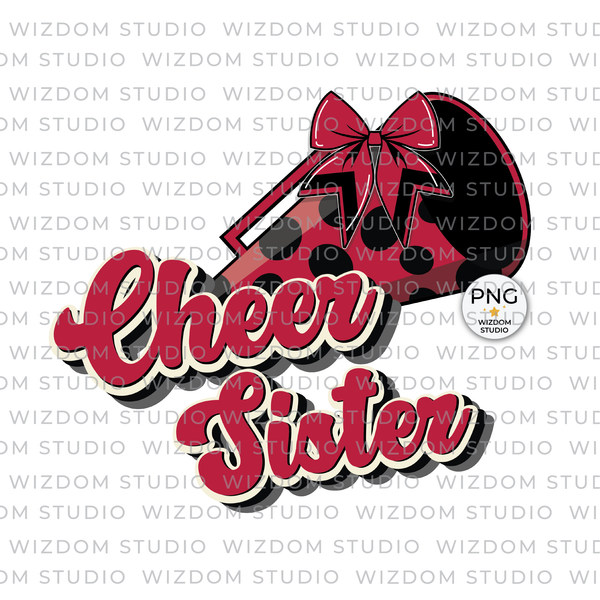cheer sister sublimation