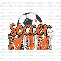 soccer mom sublimation design
